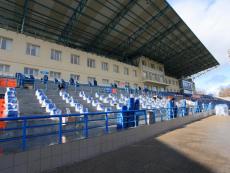 На трибунах стадиона СОК «Севастополь» завершился монтаж новых сидений