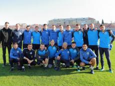 ФК «Севастополь» провёл заключительное в уходящем году тренировочное занятие