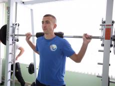 Первая тренировка зимних УТС