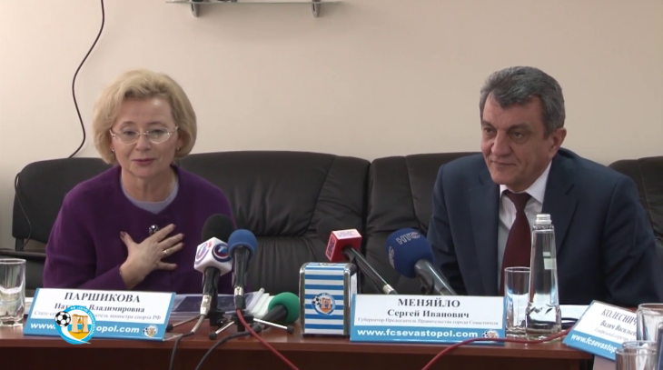 Встреча губернатора Севастополя с заместителем министра спорта РФ прошла на СК «Севастополь»